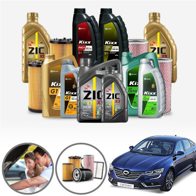 SM6(16~20) 1.5D 디젤 합성엔진오일 필터세트 5리터 a3008+o354 ONL-0500533 cs05013, 킥스D1(디젤) 5W30 필터세트, 1개