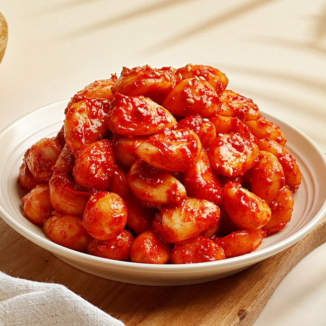 [당일조리] 30년전통 엄마손맛 가정식 수제반찬 고추장마늘짱아찌, 1개, 400g