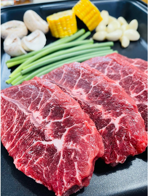 심야스테이크 미국 초이스등급 꽃부채살 400g, 1개