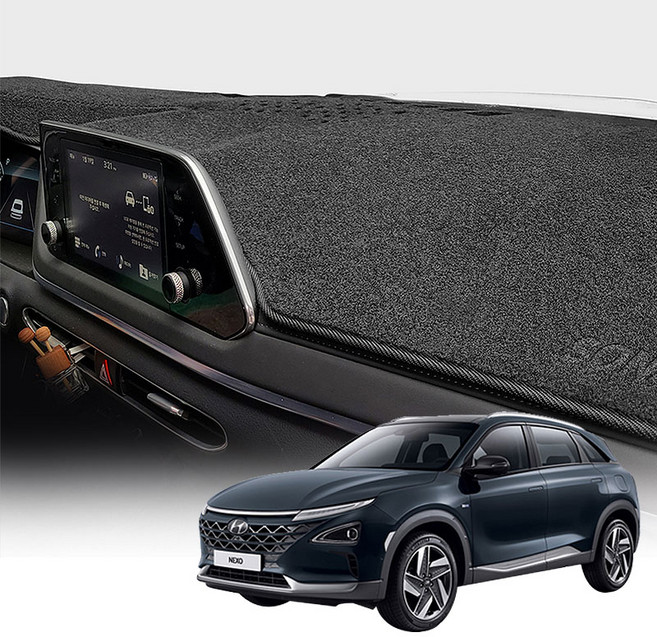 넥쏘 전차종 논슬립 대쉬보드커버 썬커버 DV, 벨벳, 넥쏘(18년-), 단일옵션