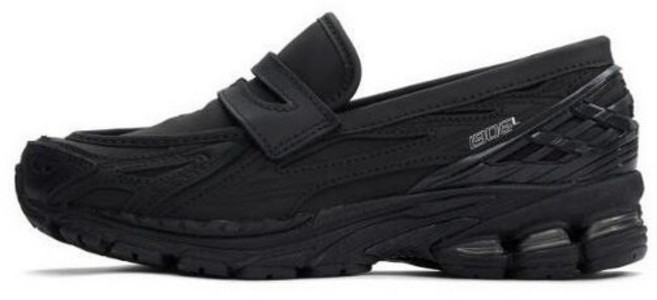 뉴발란스 1906L 스웨이드 페니 로퍼 블랙 구동화 남여공용 스니커즈(증정품 수납백), U1906LBN(증정품 수납백), 260