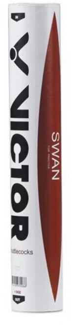 VICTOR 勝利 天鵝級羽毛球 SWAN 咖啡標 B-12, 1個, 12個裝