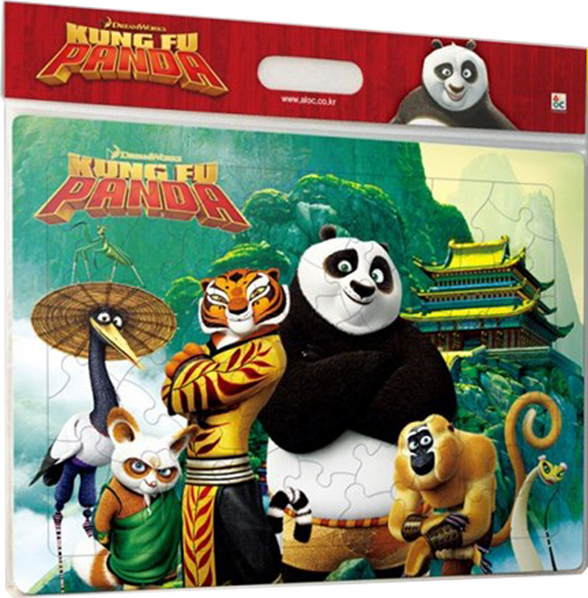 판퍼즐 쿵푸팬더의 모험 80피스, 1개