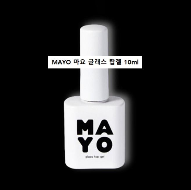 mayo 유리알 논와이프 글래스 광 탑젤, 유광, 1개, 10ml