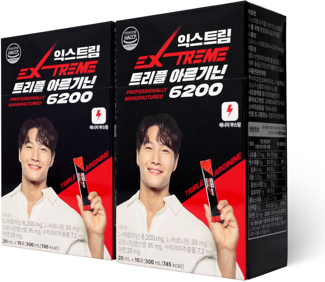 익스트림 트리플 아르기닌 카르니틴 6200mg, 20ml, 30포