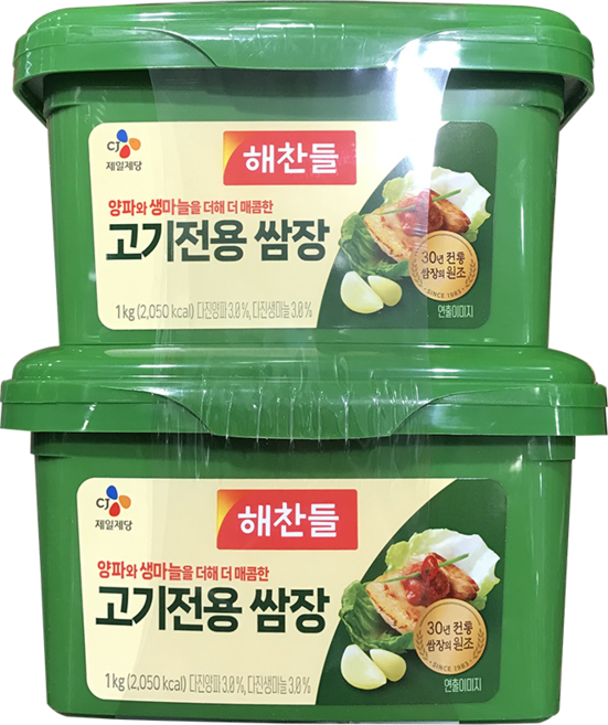 코스트코 해찬들 고기전용 쌈장 1kg 더매콤한, 2개