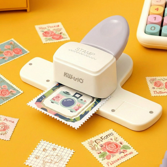 우표펀칭기 펀치 DIY 엠보싱 펀치기 수제 타공기 프레임 펀칭기