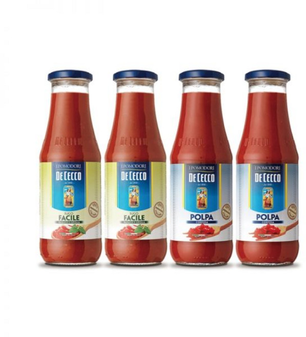 코스트코 데체코 토마토 파스타 소스 690gx4병, 포모도로 + 수고파칠레, 2개, 690g