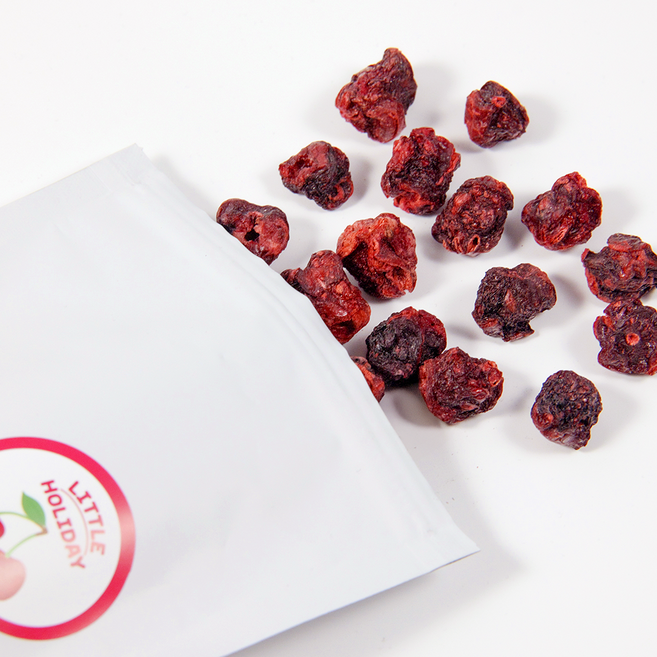 국내생산 무설탕 동결건조 체리칩, 5개, 30g