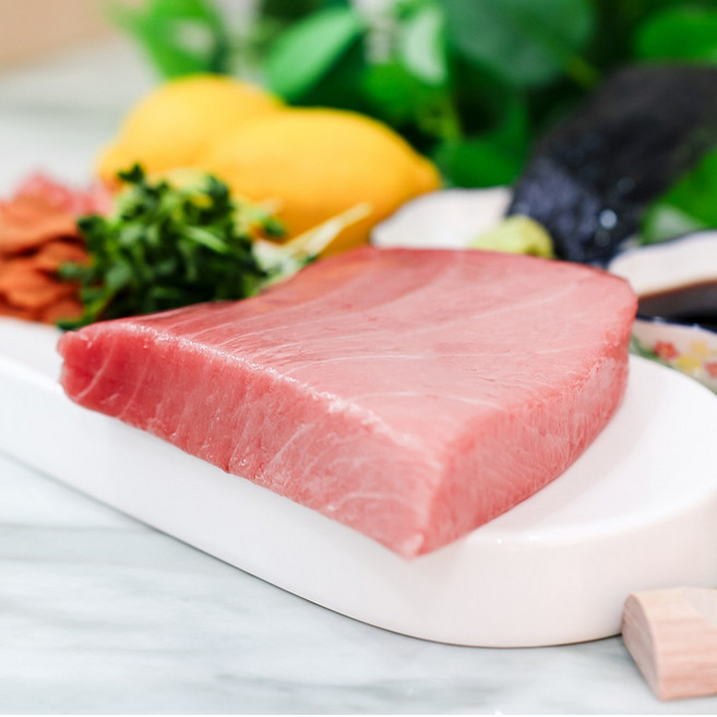 [설화참치] 참치회 참다랑어등지살1kg 홈마카세 냉동참치 손질완료, 참다다랑어 등지살 500g, 1개