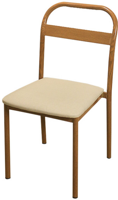 光悅制作 CM-258 奧比餐椅 設計款餐椅 小吃店/咖啡廳椅 辦公室椅 堆疊餐椅, 米白皮, 1件