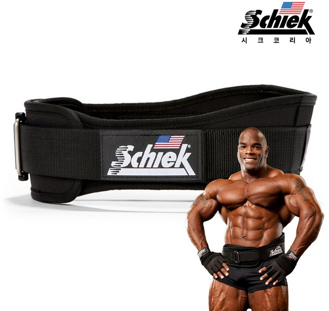 시크코리아 정품 SCHIEK 2004 리프팅 벨트, 블랙, 1개