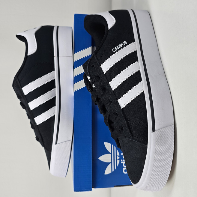 아디다스 캠퍼스 벌크 데일리 블랙 커플 남녀공용 운동화 신발클리너증정