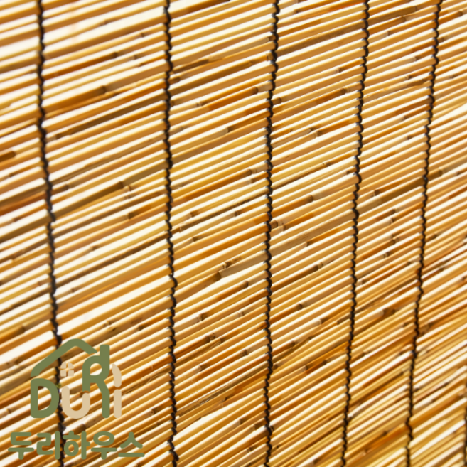 두리하우스 햇빛가리개 블라인드 문발 테라스 현관 창문 파티션 프리미엄 천연 갈대발 90 120 150cm