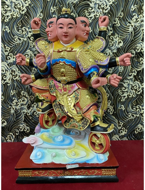 京綸 1尺6 三頭八臂太子 三太子 太子元帥 中壇元帥, 1個