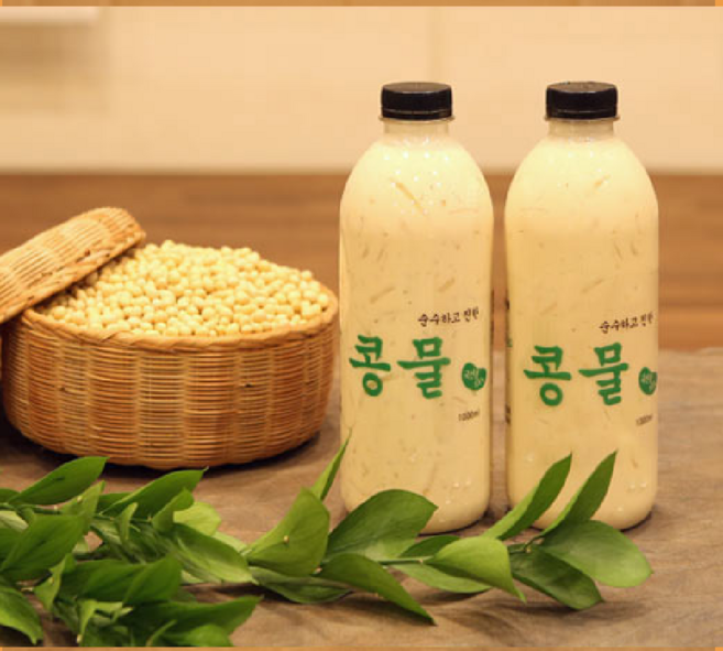 자연e랑 국산햇콩 우뭇콩물 국수 식사대용