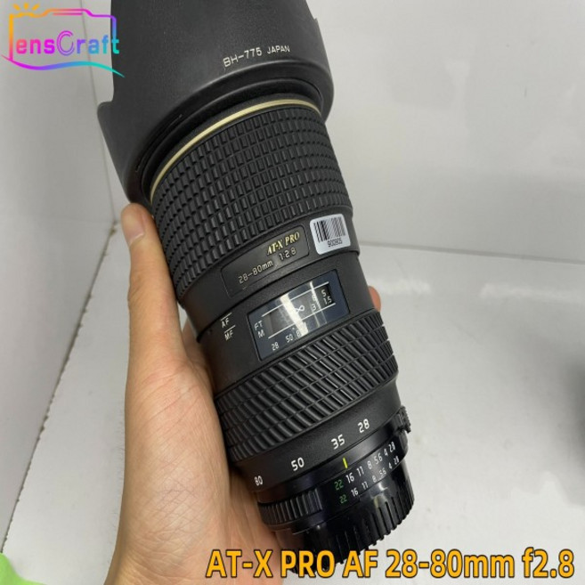 토키나 AT-X PRO AF 28-80mm f2.8 렌즈 (니콘 또는 캐논 호환) 98% 새 상품, 02 캐논 EF, 02 번들 14