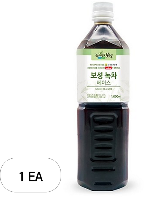 녹차수도보성 녹차 베이스, 1L