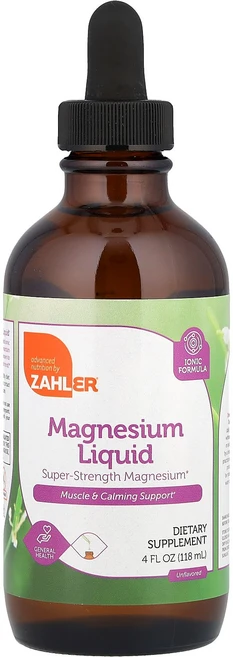 Zahler Magnesium Liquid Unflavored 4 fl oz (118 ml), Zahler, Magnesium Liquid, Unfl, 1개, 118ml - 쿠팡