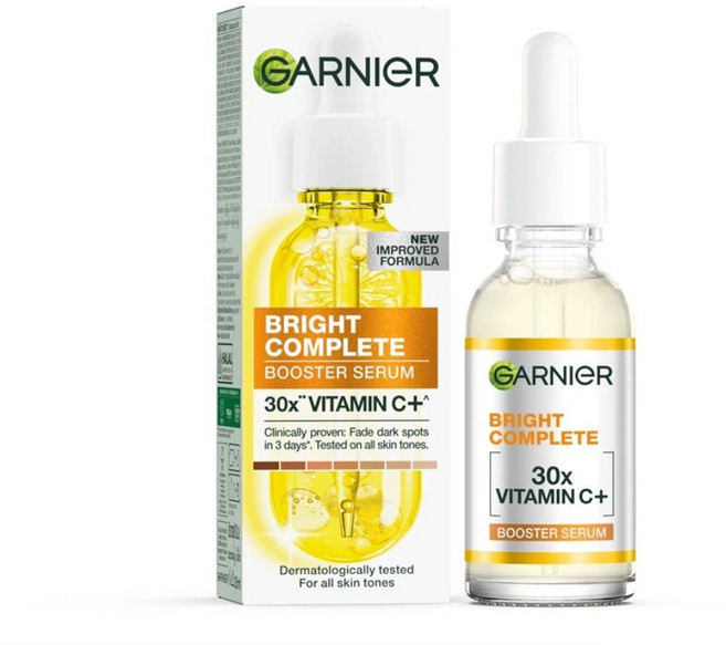 Garnier Bright Complete 377亮白維他命C精華, 30ml, 1件
