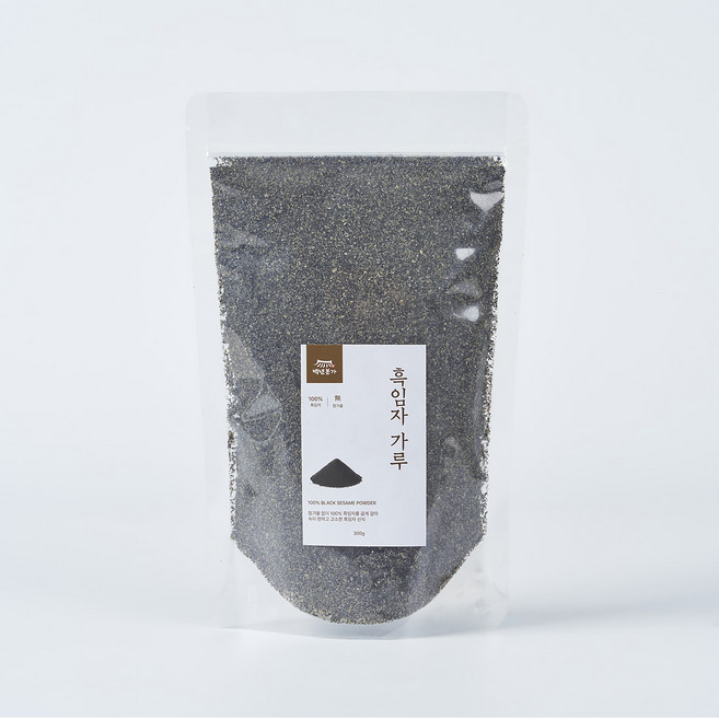 백년본가 100% 곡물 식사대용 흑임자 가루, 1개, 500g