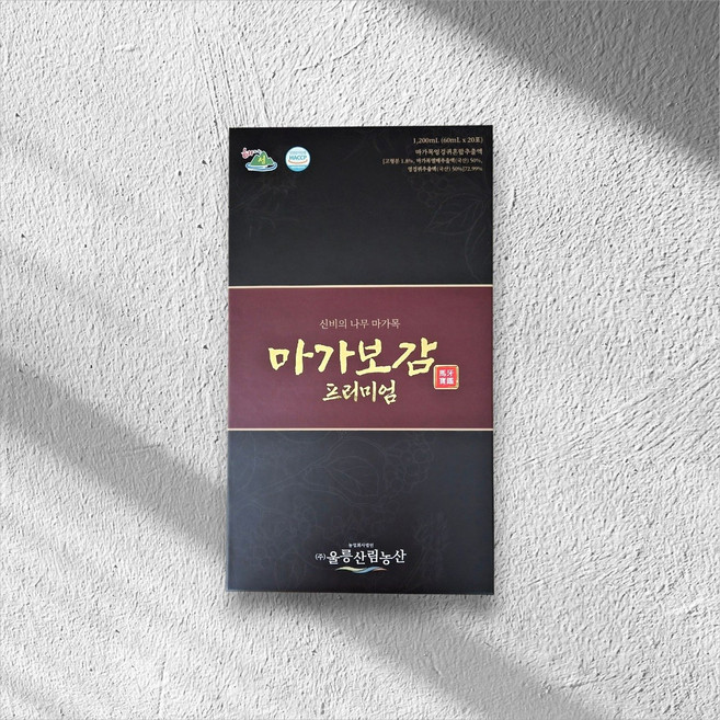 마가보감 프리미엄 올인원(신제품) 울릉도 마가목추출(원산지 국산)20포+핸드크림 80ml, 20개, 1.2L