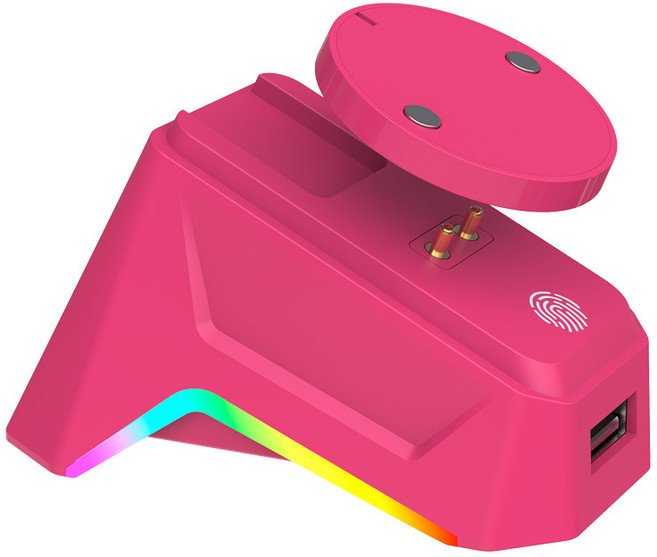 올포원 로지텍 지슈라2 덱스 C 지슈스 레이저 g pro x2 superstrike 무선마우스 충전독 AFO-D1 핑크