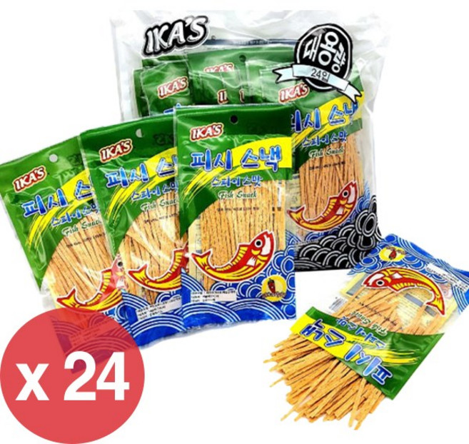 이카스 피시스낵 스파이스맛, 1개, 312g