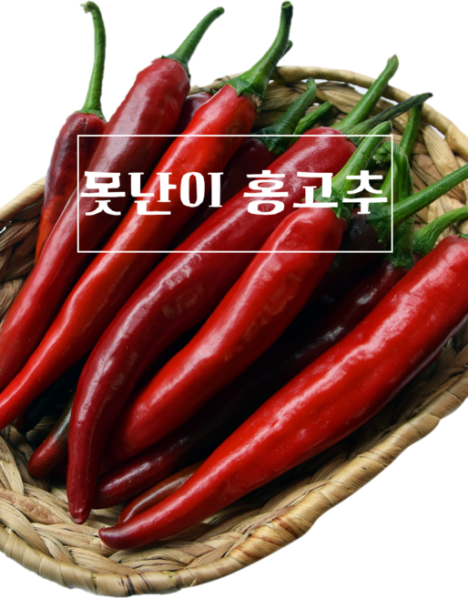 국내산 못난이 홍고추 빨간고추 붉은고추 500g, 홍고추 상 1kg, 1개