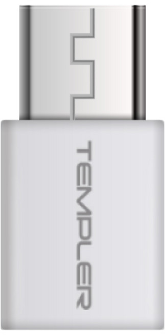 템플러 USB C Type 젠더, C타입 마이크로 5핀 호환 젠더, 1개