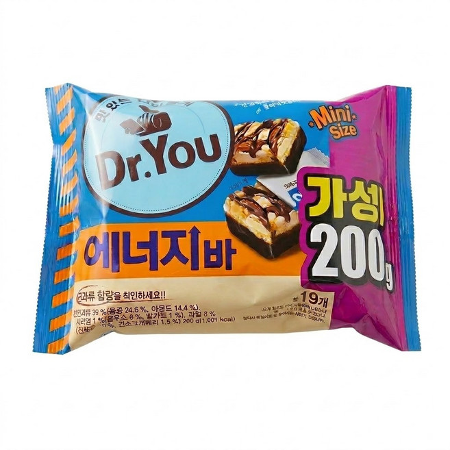 오리온 닥터유 에너지바 미니, 200g, 1개