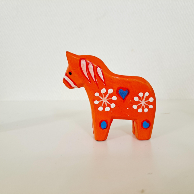 리아 목각 미니 말 인형 병오년 풍수 인테리어소품 현관 문앞 장식 말 장식소품 크리스마스선물 감성소품 카페꾸미기, 미니 목각 말 오렌지