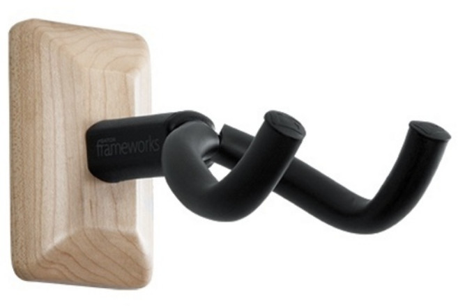 Gator Frameworks GFW-GTR-HNGRBLK 木吉他 電吉他 樂器架 壁掛式吉他架, 1個