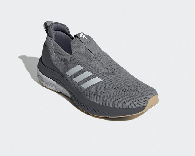 [아디다스 정품] 끈 없는 슬립온 편한 남성 운동화 그레이