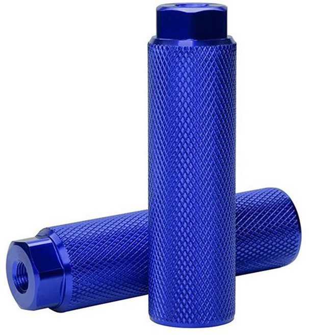 1 쌍의 자전거 못 알루미늄 합금 미끄럼 방지 리드 발 받침대 3 8 인치 차축 용 BMX 자전거 용 자전거 못, blue, blue, 1개