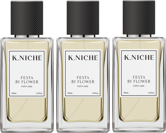 케이니치 페스타 바이플라워 여자향수 오드퍼퓸, 3개, 100ml