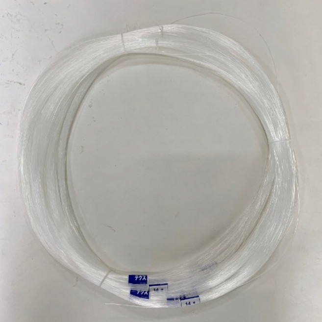 경심 컷팅사 모노라인 자작채비 선상낚시용 장어낚시 투명경심줄 우럭낚시 갈치 개당가격 100M, 12호, 1개