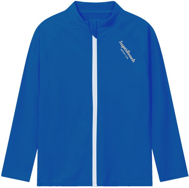 슈가비치 아동 주니어 집업 래쉬가드 상의 BH25-06Jr 공용 수영복 비치웨어