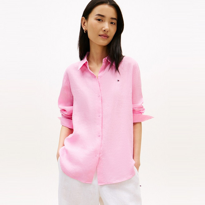 타미힐피거 베이직 린넨 셔츠 (T22G3WSH081WT1TOR)