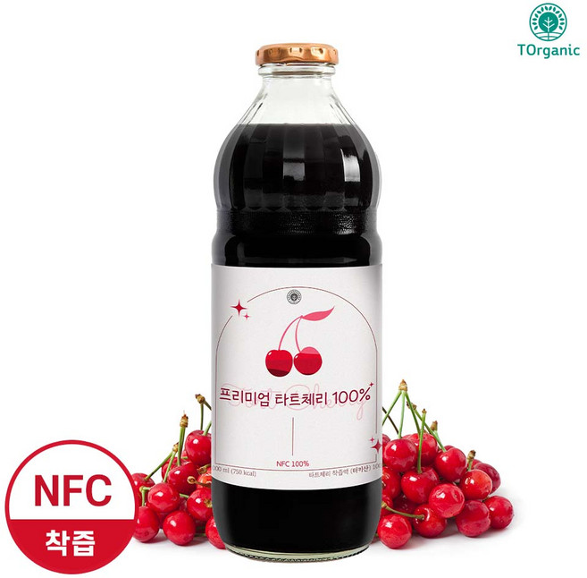 프리미엄타트체리100 1000ml, 1L, 1개
