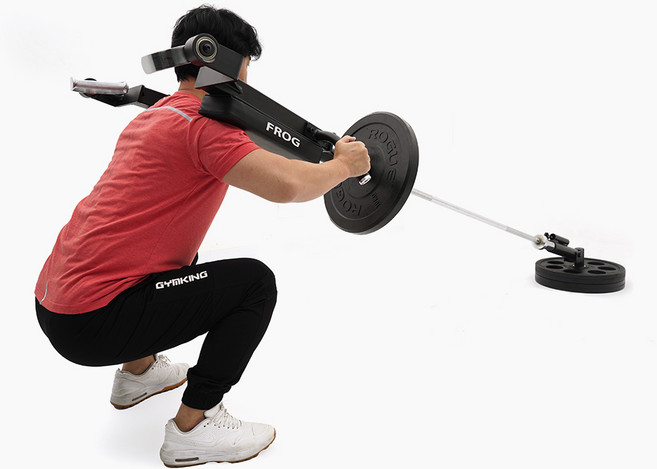 위시본 브이핵 스쿼트 I 스쿼트머신 하체 운동기구, 1개