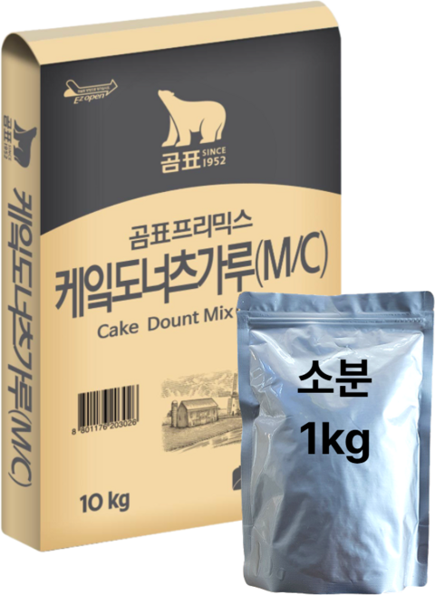 곰표 케잌도너츠가루M/C, 1kg, 1개