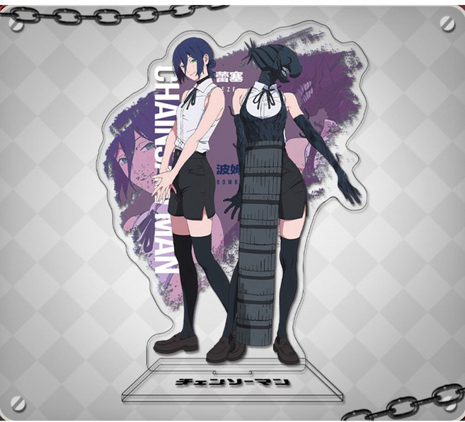 체인소맨 레제 아크릴 스탠드 피규어 굿즈 폭탄의 악마, 4.폭탄악마ver