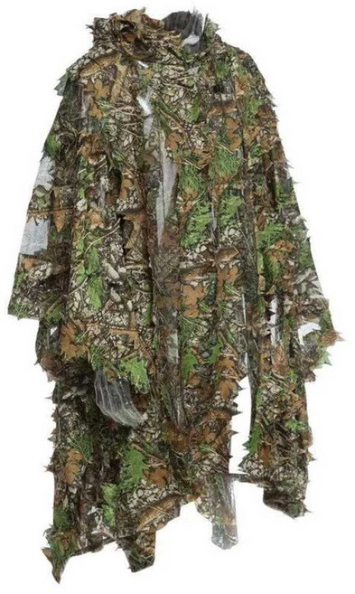 길리 슈트 위장복 케이프 리프 망토 밀리터리 1. 녹색 성인용 의상