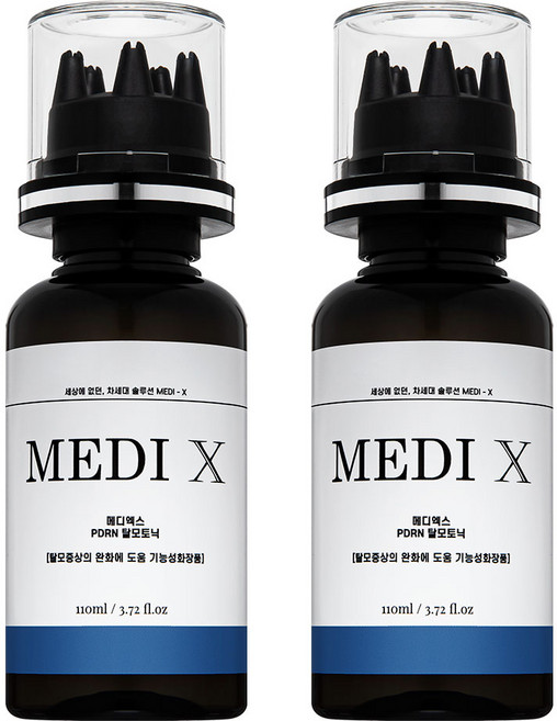 메디엑스 철갑상어 PDRN 탈모토닉, 2개, 110ml