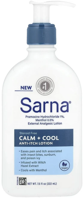 특별한효과 Sarna 가려움 방지 로션 진정 및 쿨링 효과 222ml(7.5fl oz) 곧일시품절됩니다, Sarna가려움방지로션진정및쿨링효과222ml75floz, 1개, 222ml - 쿠팡
