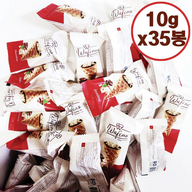 와피노 미니 초코콘 700g (10g X 70입) 헤이즐넛, 35개, 10g