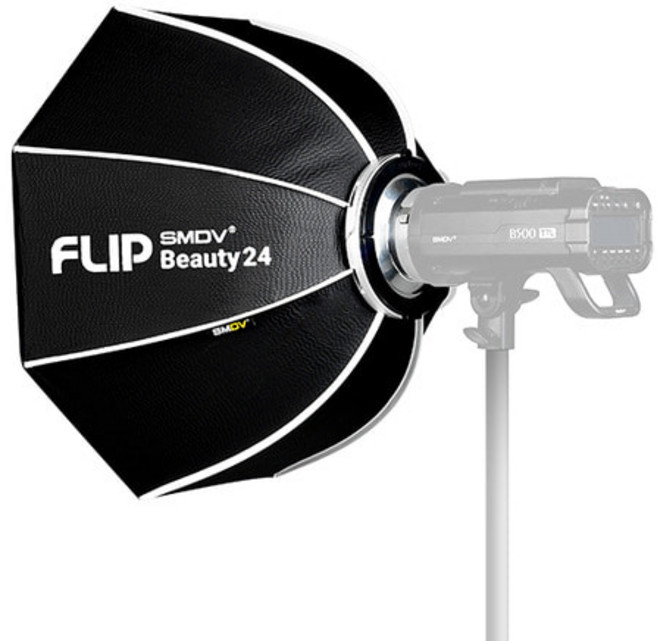 [SMDV] 스피드박스 촬영 조명 원터치 소프트박스 플립 뷰티디쉬 FLIP Beauty24, 보웬스, 1개