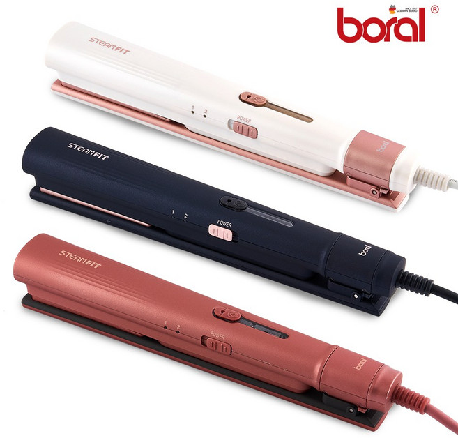 핸디형 2in1 스팀 건식 다리미 가벼운 소형 의류관리기, 모카무스