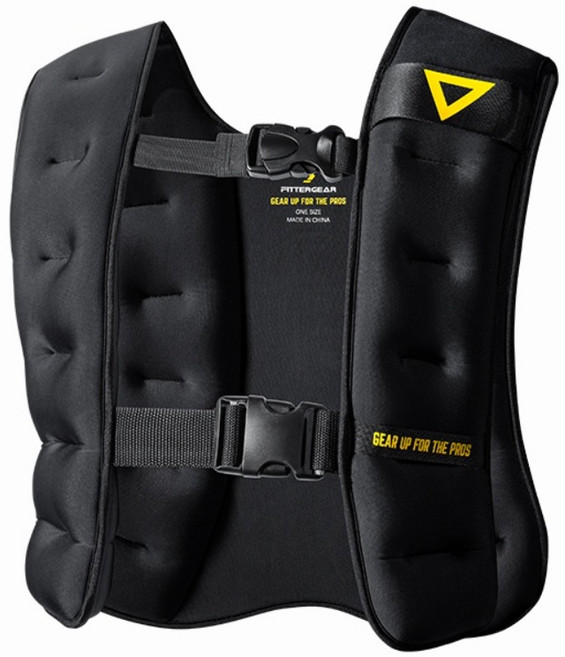 중량조끼 팔굽혀펴기 운동 스피드 훈련 크로스핏 바디프로필 필수품, 4.5kg, 블랙 (약 4.5kg)